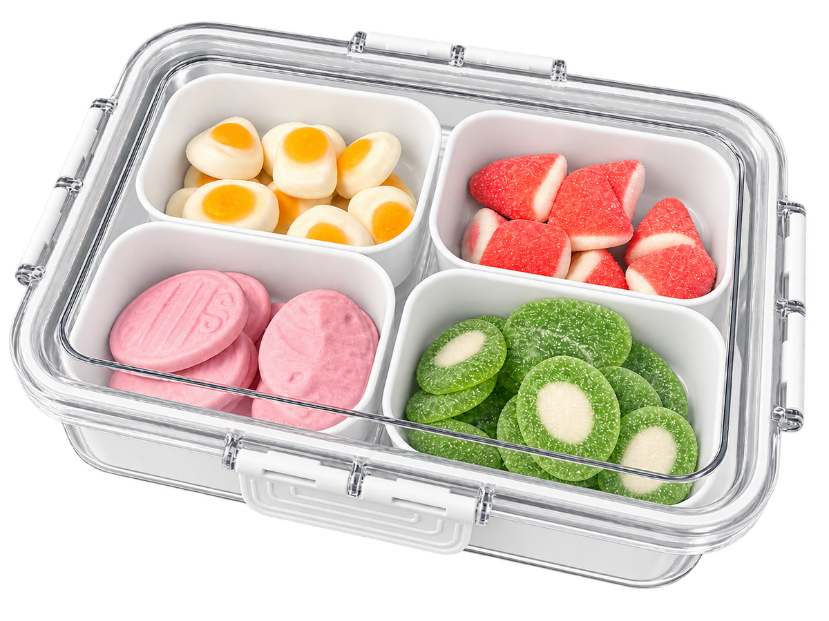 Mini White Snackle Box