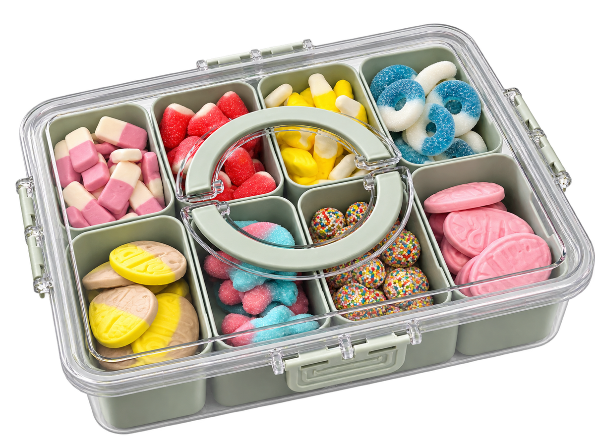 Large Green Snackle Box