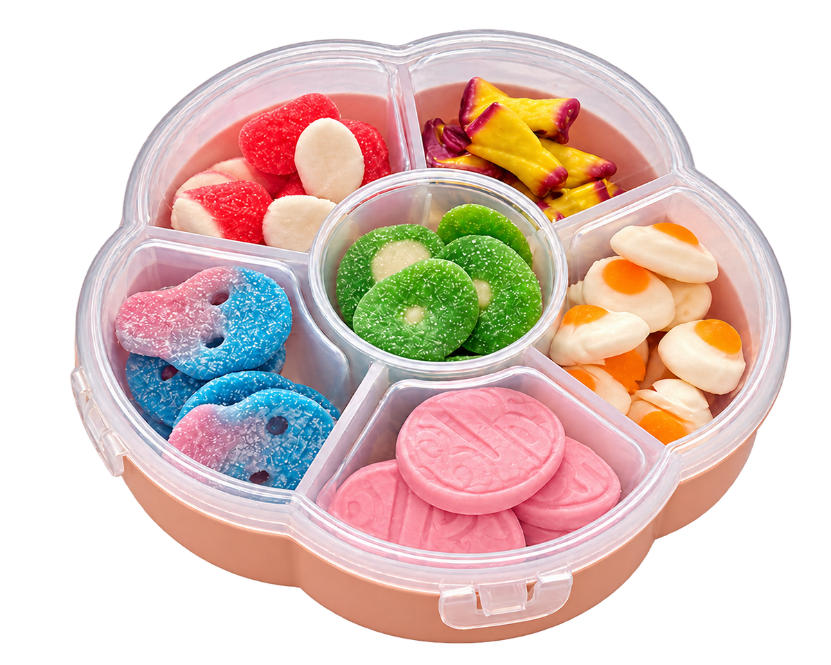 Flower Candy Platter