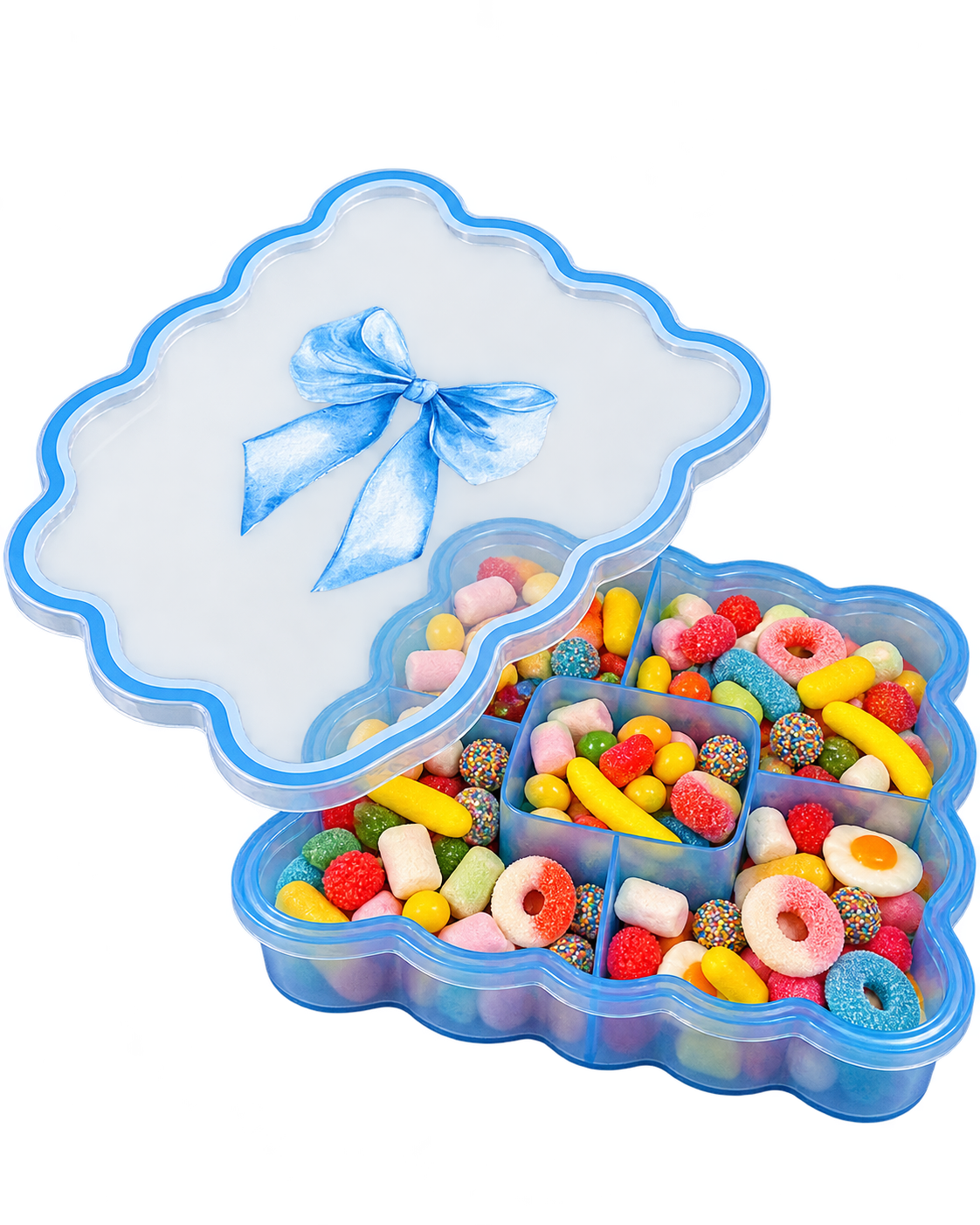 Blue Bow Platter
