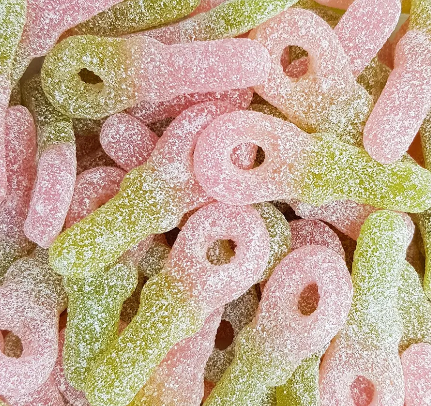 Watermelon Sour Keys (vegan)